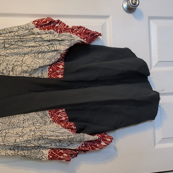 Free people mixed fabric top - Picture 6 of 6